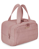 Large Travel Toiletry Bag for Women – Puffy Cosmetic Organizer with Multiple Compartments