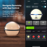 Sphere C USB-C Magnetic Smart Night Light – Portable RGB Bedside Lamp with App Control