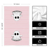 4PCS Pink Halloween Dish Towels – Soft, Absorbent & Durable Tea Towels for Festive Kitchen Decor (18x26 Inches)
