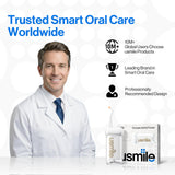 Portable Water Flosser for Teeth Cleaning – Cordless Dental Oral Irrigator with 4 Modes, Long Battery Life & IPX7 Waterproof Design (White)