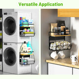 OFIRAY Magnetic Refrigerator Shelf with Wood Lid – Large Capacity Pantry & Produce Organizer for Kitchen
