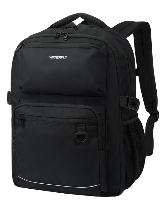 WATERFLY 25L Laptop Backpack for School, Work & Travel – TSA-Friendly Water-Resistant Daypack