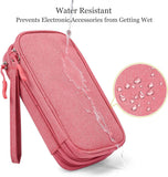 Electronics Organizer Travel Case – Waterproof Cable & Gadget Storage Bag for Chargers, USB Drives, Power Banks & Accessories