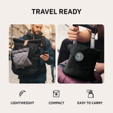 Ergonomic Travel Neck Pillow for Airplanes – Lightweight Neck Support Pillow with Patented Head Support System
