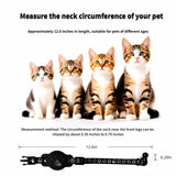 Android Cat GPS Tracker Collar, Waterproof Smart Pet Locator, No Subscription, Lightweight Find My Device Compatible Tracker
