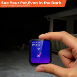 Mini Pocket Thermal Camera with Touchscreen – 80x60 IR Sensor, Real-Time Heat Detection (Black)