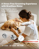 Hands-Free Pet Hair Dryer with Neck Strap, High-Speed Airflow, Negative Ion Technology, and Adjustable Heat and Speed Settings for Dogs and Cats
