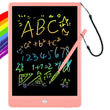 ORSEN 10” Color LCD Writing Tablet for Kids – Reusable Doodle Drawing Board with Eye-Safe Screen (Pink)