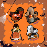 Halloween Fragrance Oil Set – 6 Scents (Pumpkin Pie, Spiced Cider, Caramel Apple, Candy Corn, Snickerdoodle & Spooky Spices) – Essential Oils for Candles, Diffusers & DIY Crafts