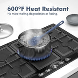 5-Piece Silicone Spatula Set – One-Piece Design, Heat Resistant up to 600°F (Neutral)