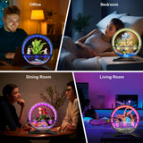 Smart RGB Plant Grow Light with Music Sync – Hydroponic Desk Garden Lamp with 60,000 Colors