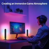 RGB-ICW Smart Light Bars for TV & Monitor with Bluetooth App Control – USB Powered Ambient Lighting