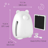 PureBaby HEPA Air Purifier with UV-C Light & 4-Stage Filtration – Kids Bedroom & Nursery Air Cleaner (263 sq ft Coverage)