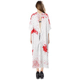 Bloody Hospital Patient Costume – Unisex Gown with Bloodstains & Gauze Bandage Set 🩸🏥