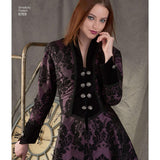 Simplicity 8769 Women’s Medieval Cosplay Coat Sewing Pattern – DIY Fantasy Queen of the North Costume