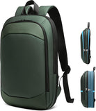 Premium 17-Inch Expandable Business Laptop Backpack for Men | Waterproof Travel Bag with USB Port & Anti-Theft Pocket
