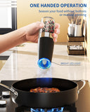 Automatic Electric Salt & Pepper Grinder Set with LED Light – Adjustable Coarseness