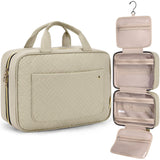 Premium Hanging Toiletry Bag with 360° Hook & Clear Travel Compartments