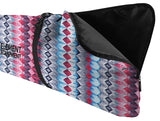 Element Equipment Padded Snowboard Bag – Single Board Travel Case up to 165cm (Aztec Design)