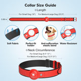 MODUS GPS Dog Tracker Collar with Apple Find My Real-Time Tracking Waterproof Adjustable Smart Pet Collar