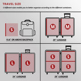 Travel Vacuum Storage Bags Set with Wireless Electric Pump – Space Saving Compression Bags for Suitcase & Luggage