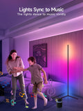 Tyute Smart RGB Corner Floor Lamp – 16M Colors, Music Sync & App Controlled Ambient Light