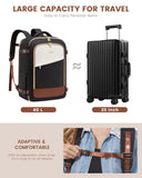 LOVEVOOK 40L Carry-On Travel Backpack for Women with Packing Cubes & Wet Bag – TSA Approved