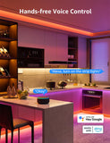 Lepro AI Smart RGB LED Strip Lights – 16M Colors WiFi Music Sync LightGPM Design Assistant