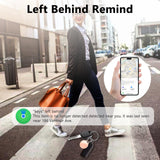 Apple Find My Bluetooth Tracker Tags 4-Pack, Smart Key Finder with 100dB Alert, IP67 Waterproof and Replaceable Battery