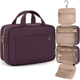 Premium Hanging Toiletry Bag with 360° Hook & Clear Travel Compartments