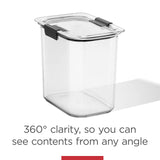 Airtight Pantry Food Storage Container – 16-Cup BPA-Free Stackable Canister (White)