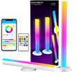 Smart RGB Light Bars with Voice Control – WiFi Ambient TV & Gaming Lights with Music Sync