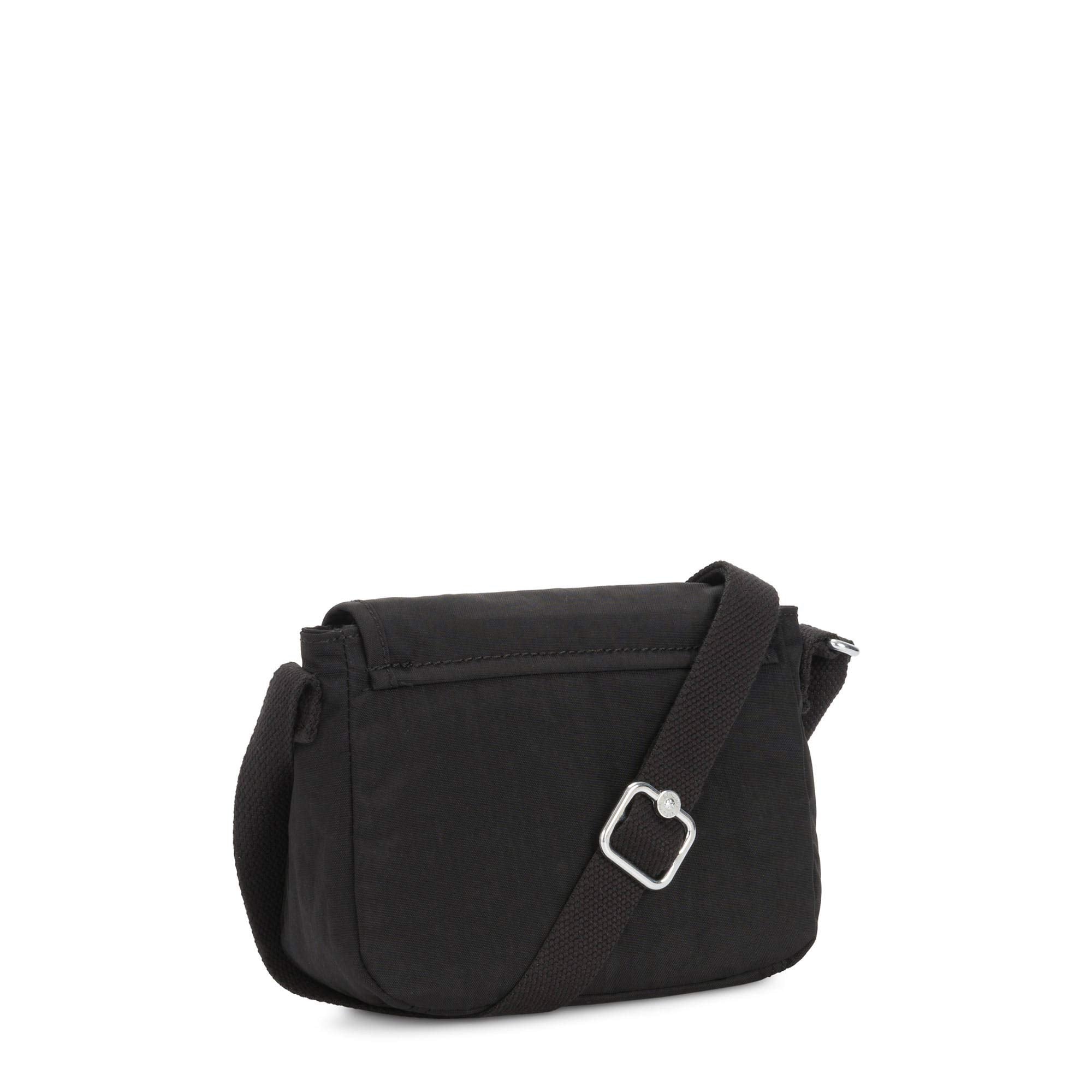 Kipling Sabian Mini Crossbody Bag – Lightweight Water-Resistant Everyday Shoulder Purse (Black Noir)