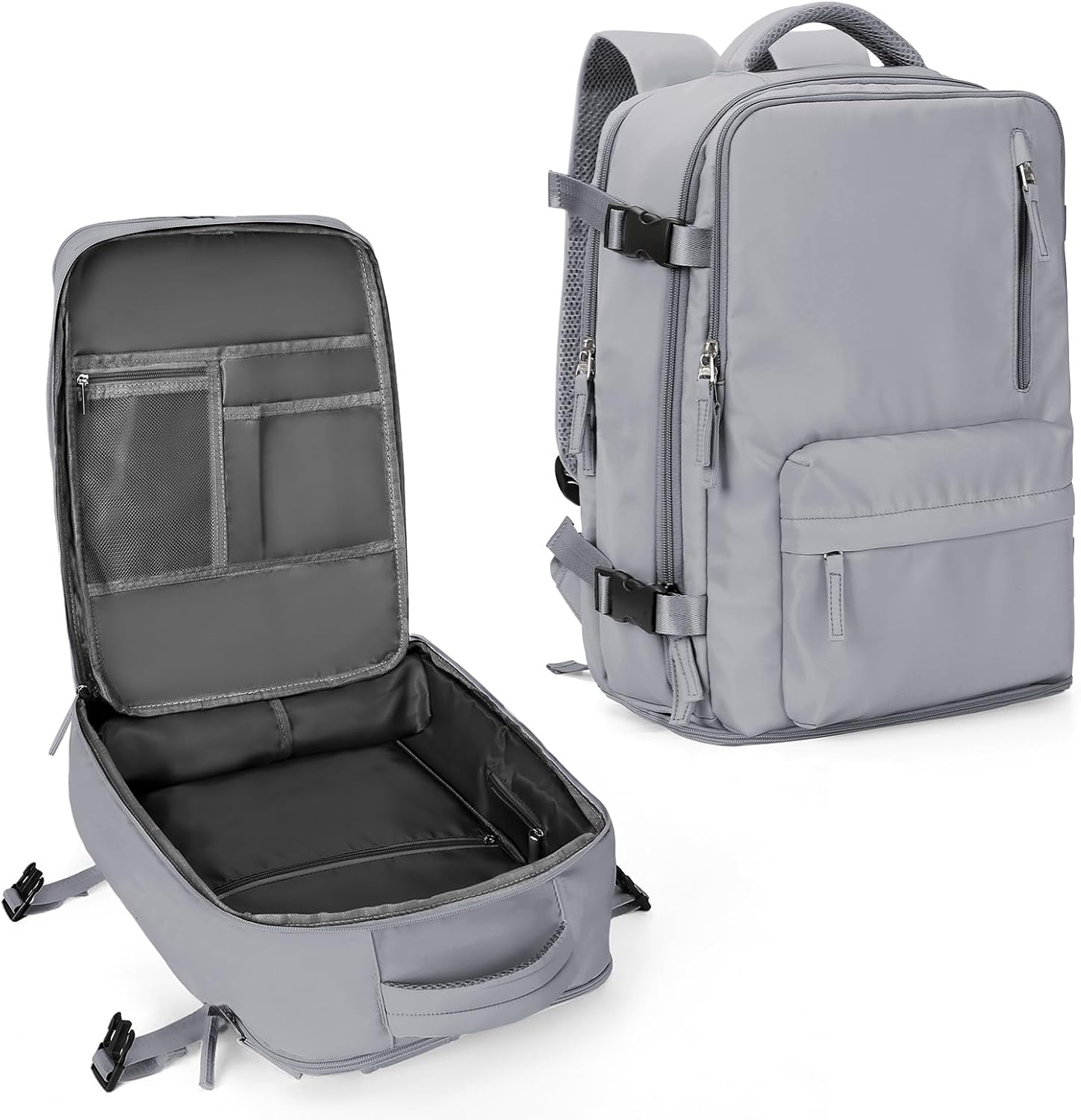 Travel Backpack Women,Carry On Backpack Flight Approved 18x14x8 inches Bag Spirit Airlines Personal ltem,College Sports Hiking Rucksack Waterproof Outdoor Casual Daypack Laptop Blackpack,Peacock Blue