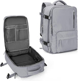 Travel Backpack Women,Carry On Backpack Flight Approved 18x14x8 inches Bag Spirit Airlines Personal ltem,College Sports Hiking Rucksack Waterproof Outdoor Casual Daypack Laptop Blackpack,Peacock Blue