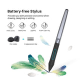 Huion H640P Drawing Tablet with Stylus – Digital Graphics Tablet for PC, Mac & Android