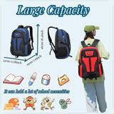 VIDOSCLA Kids School Backpack for Boys & Girls – Water-Resistant Lightweight Bookbag (Sky Blue)