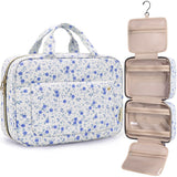 Premium Hanging Toiletry Bag with 360° Hook & Clear Travel Compartments