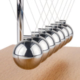 Smilesorg Newton’s Cradle Balance Balls Kinetic Desk Toy Physics Motion Display for Office Décor & Educational Fun