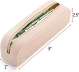 Easy-Clean Silicone Pencil and Makeup Pouch