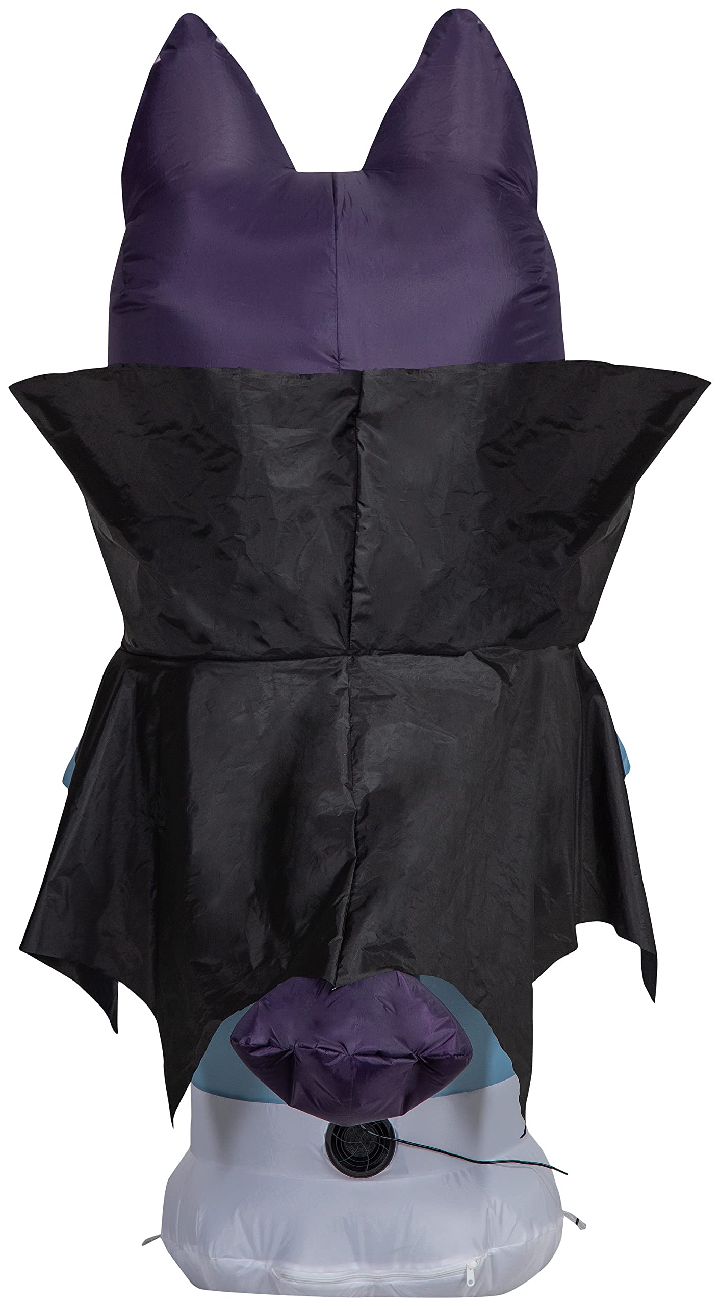 Airblown Inflatable Bluey Vampire – 42" Light-Up Halloween Yard Decoration with Pumpkin & Tethers