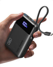 INIU 20000mAh 45W Fast Charging Power Bank – Portable Battery Pack with Built-in USB-C Cable