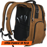 Welkinland 24-Hour Executive Business Backpack with Toiletry Bag – 28L Carry-On Laptop Backpack for 16″ Devices