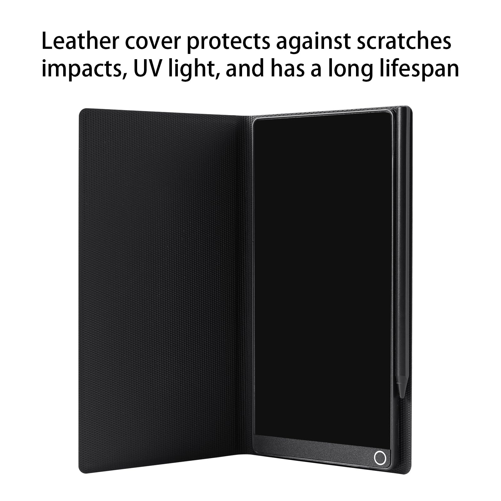 Portable 6.5” LCD Writing Board – Reusable Digital Memo Tablet with One-Touch Erase (Black)