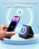 3-in-1 Foldable Magnetic Wireless Charging Station for iPhone, Apple Watch & AirPods
