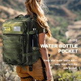 NWT Xpedition 40L Military Tactical Backpack with Laptop Compartment – MOLLE Work & Outdoor Rucksack – Khaki