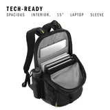 PrimeTime Large Backpack with Laptop Sleeve – Extra Spacious Daily & School Bag for Women & Men