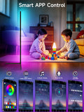 Tyute Smart RGB Corner Floor Lamp – 16M Colors, Music Sync & App Controlled Ambient Light