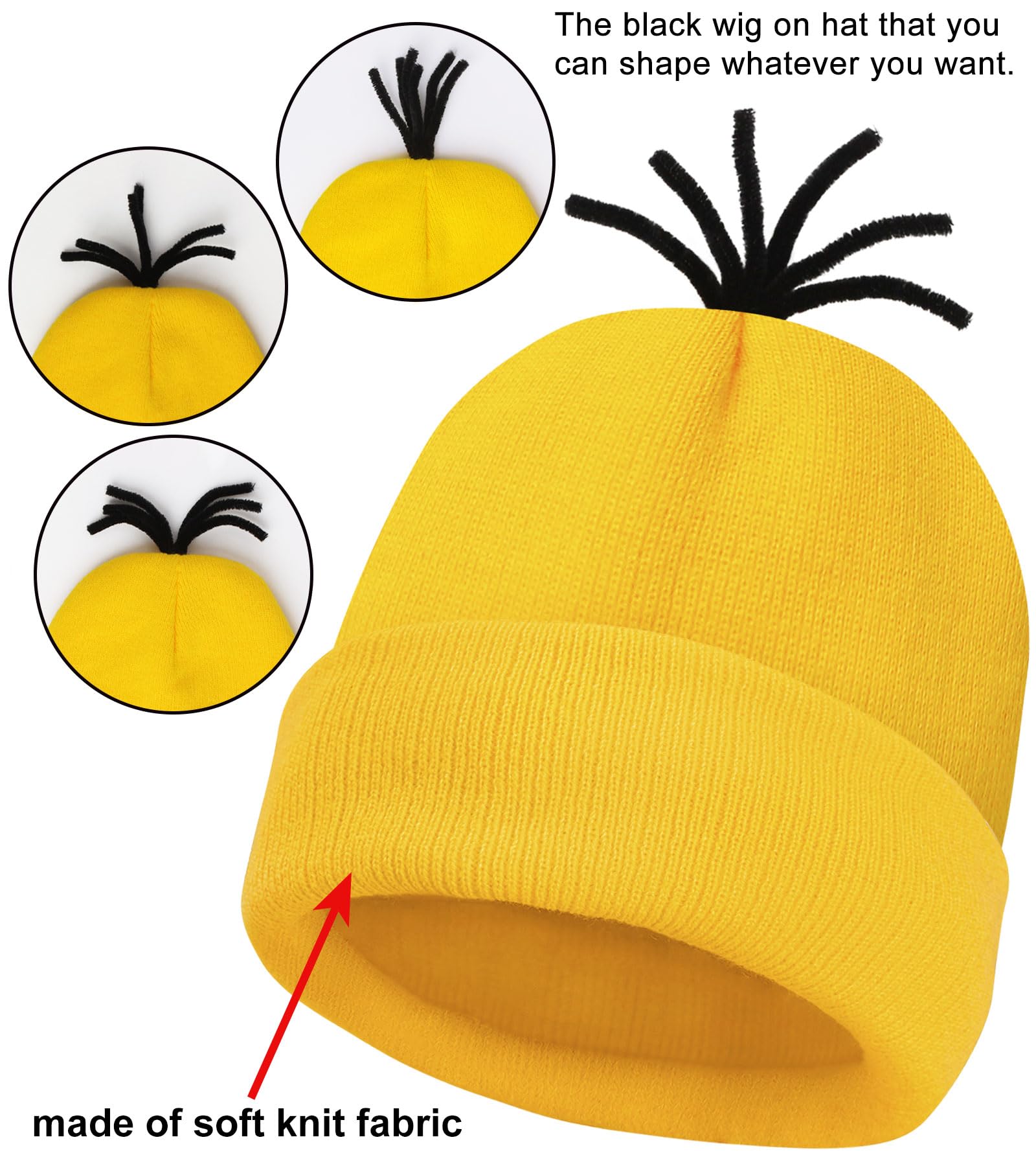 Women’s Blue & Yellow Steampunk Costume Set – 5-Piece Halloween Tutu, Goggles, Beanie, Gloves & Suspenders 💙💛🎭