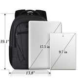 17-Inch Extra Large Laptop Backpack for School, Work & Travel – Water-Resistant USB Charging Backpack